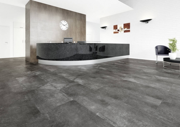 Joka - Deluxe Designboden Klebvariante, Black Screed 5443